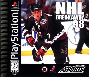 NHL Breakaway 98 (US) box cover front